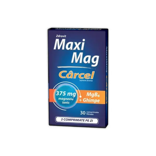 Maxi Mag Carcel 30 comprimate