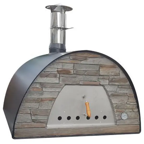 Maximus Cuptor traditional pentru pizza pe lemne Maximus Arena negru
