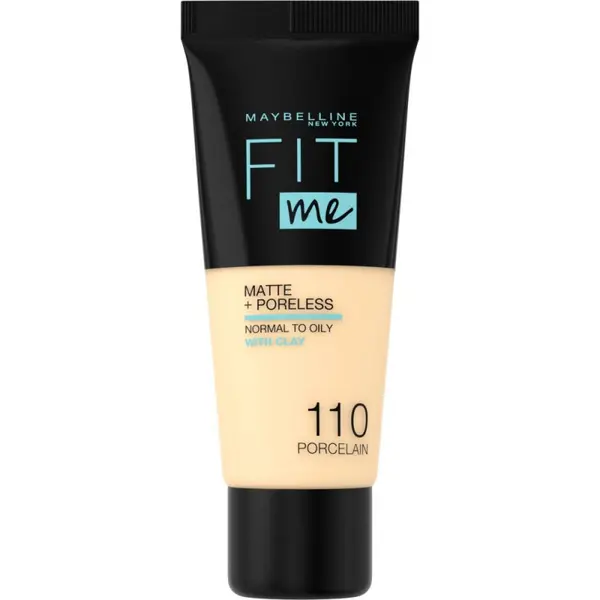 Maybelline FIT ME MATTE Foundation 110 PORCEL Volum 1 bucata
