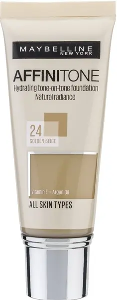 Maybelline fond de ten Affinitone, 24 Golden Beige, 30 ml