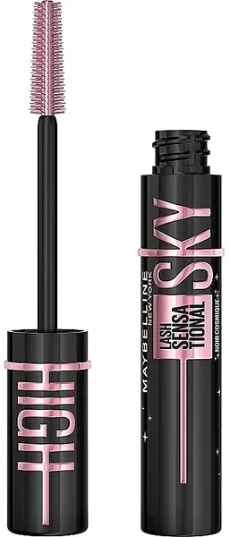 Maybelline Lash Sensational Rimel pentru gene voluminoase și lungi Sky High, Cosmic Black, 7.2 ml