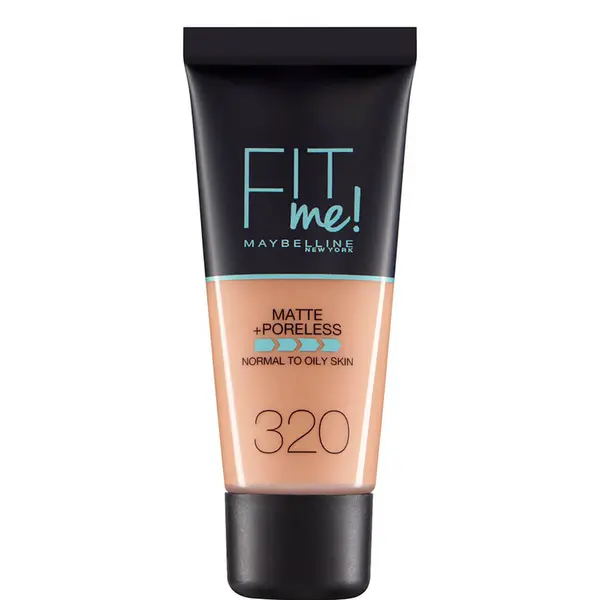 Maybelline Matte + Poreless Foundation (Normal to Oily Skin) - 320 Natural Tan