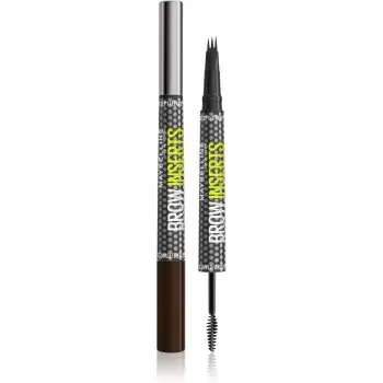 MAYBELLINE NEW YORK Brow Inserts creion pentru sprancene perie 2 in 1