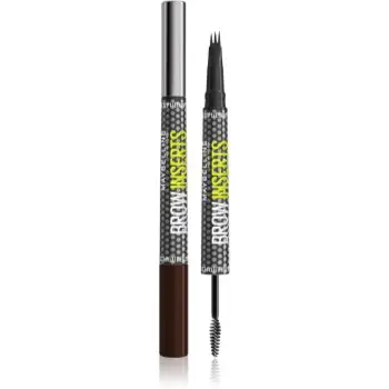 MAYBELLINE NEW YORK Brow Inserts creion pentru sprancene perie 2 in 1