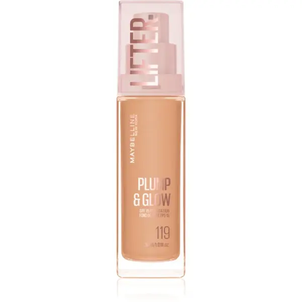 MAYBELLINE NEW YORK Lifter Plump & Glow machiaj de stralucire pentru un look natural culoare 119 30 ml