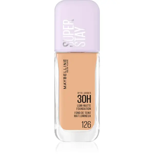 MAYBELLINE NEW YORK SuperStay Lumi-Matte make-up cu textura usoara pentru un efect de lunga durata culoare 126 35 ml