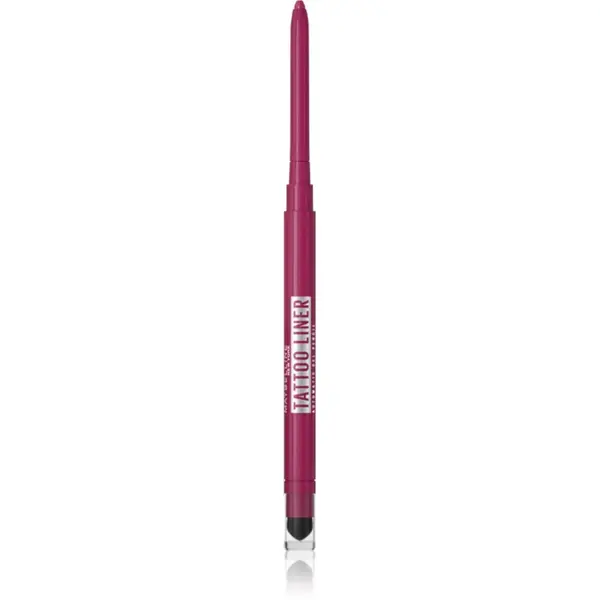 MAYBELLINE NEW YORK Tattoo Liner Smokey gel pentru linia ochilor culoare Burgundy Break 1.3 g