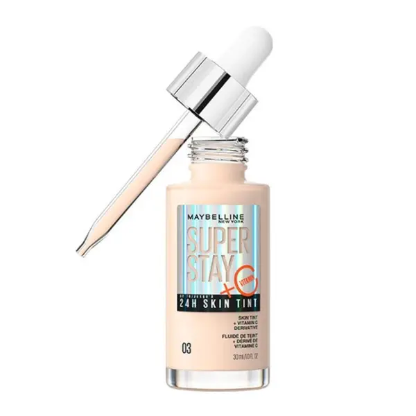 Maybelline Super Stay Skin Tint Ser de față tonifiant Volum C-03