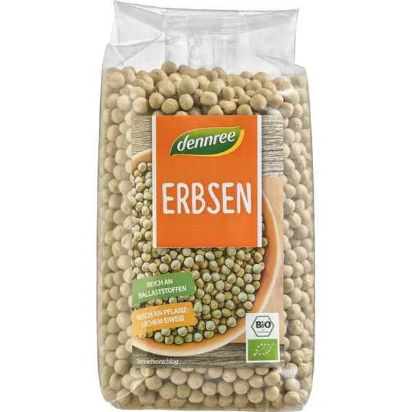Mazare verde intreaga, eco - 500 g