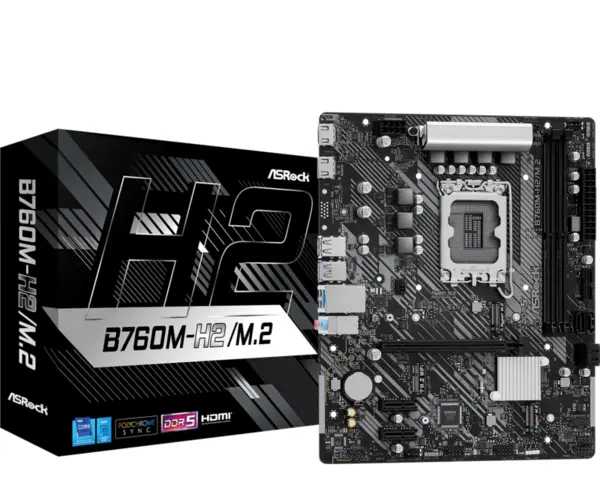 MB Asrock B760M-H2/M.2 DDR5 MB Asrock B760M-H2/M.2 DDR5