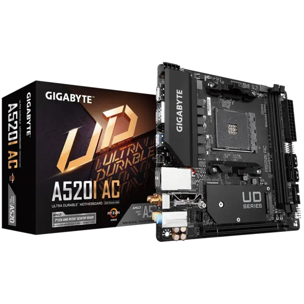 MB GB A520I AC AM4 DDR4 MINI ITX MB GB A520I AC AM4 DDR4 MINI ITX
