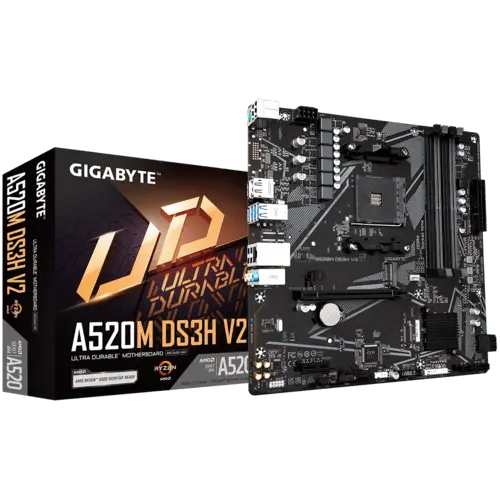 MB GIGABYTE A520M DS3H V2 AM4 MB GIGABYTE A520M DS3H V2 AM4