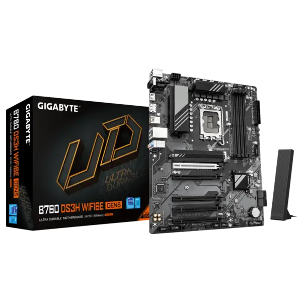 MB Gigabyte B760 DS3H WIFI6E GEN5 MB Gigabyte B760 DS3H WIFI6E GEN5