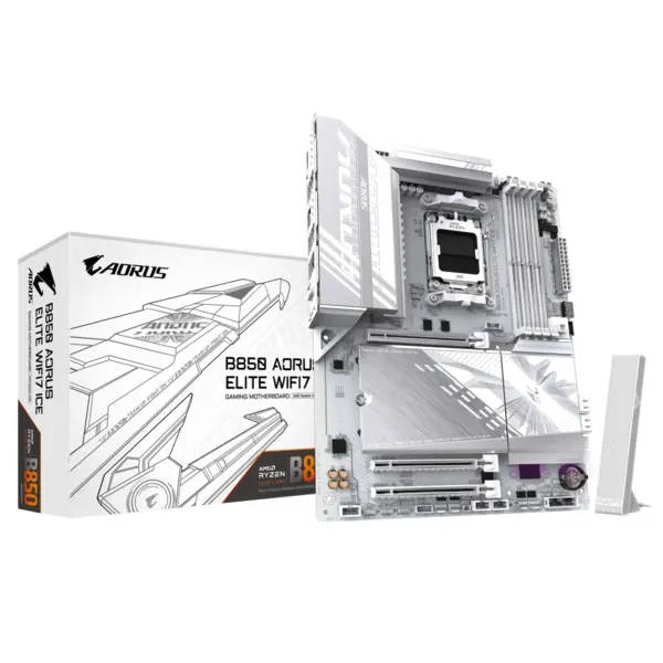 MB Gigabyte B850 AORUS ELITE WIFI7 ICE MB Gigabyte B850 AORUS ELITE WIFI7 ICE
