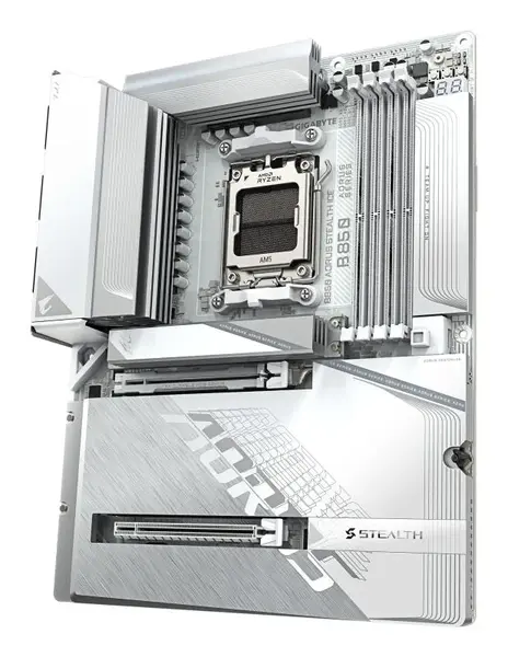MB Gigabyte B850E AORUS STEALTH ICE AM5 MB Gigabyte B850E AORUS STEALTH ICE AM5