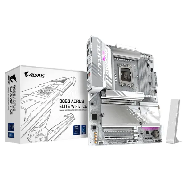 MB Gigabyte B860 AORUS ELITE WIFI7 ICE MB Gigabyte B860 AORUS ELITE WIFI7 ICE