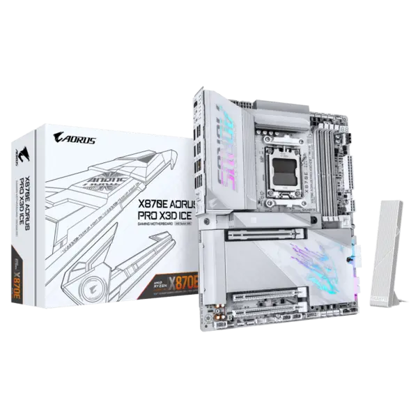 MB GIGABYTE X870E A PRO X ICE MB GIGABYTE X870E A PRO X ICE