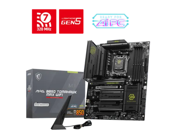 MB MSI MAG B850 TOMAHAWK MAX WIFI AM5 MB MSI MAG B850 TOMAHAWK MAX WIFI AM5