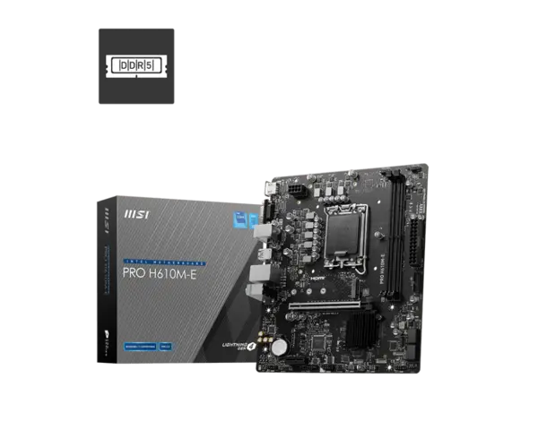 MB MSI PRO H610M-E DDR5 LGA 1700 MB MSI PRO H610M-E DDR5 LGA 1700