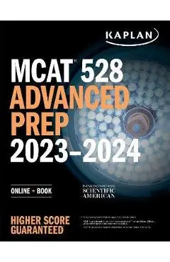 MCAT 528 Advanced Prep 2023-2024: Online + Book - Kaplan Test Prep