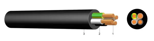 MCCG/H07RN-F 5x10 - Tambur