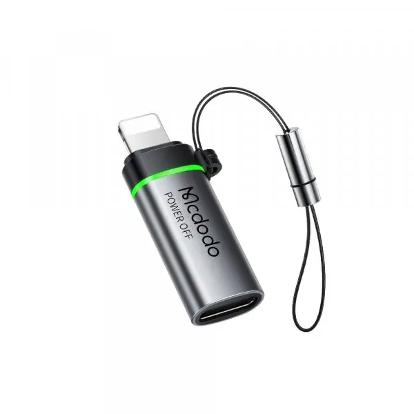 Mcdodo Adaptor Date si Incarcare USB-C - Lightning McDodo OT-2590 Power Off, Negru