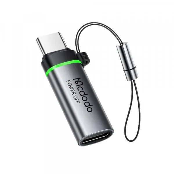 Mcdodo Adaptor Date si Incarcare USB-C - USB-C McDodo OT-2450 Power Off, Negru