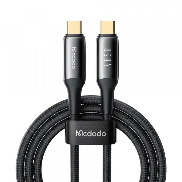 Mcdodo Cablu Date si Incarcare USB-C - USB-C McDodo CA-2990, 240W, 1.2m, Negru