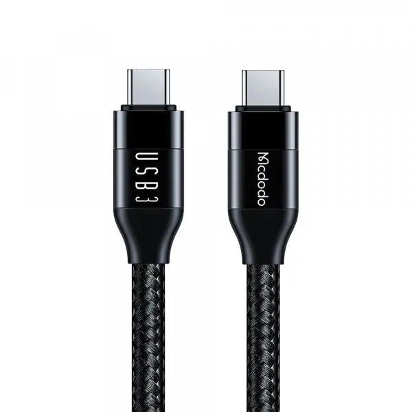 Mcdodo Cablu Date si Incarcare USB-C - USB-C McDodo CA-7132, 100W, 1.2m, Negru