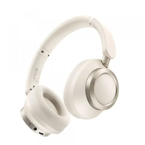 Mcdodo Casti Stereo McDodo HP-5821 T03, Bluetooth, A2DP, ANC, Bej