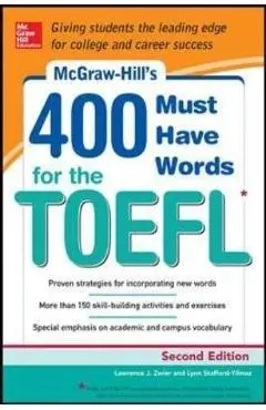 McGraw-Hill Education 400 Must-have Words for the TOEFL