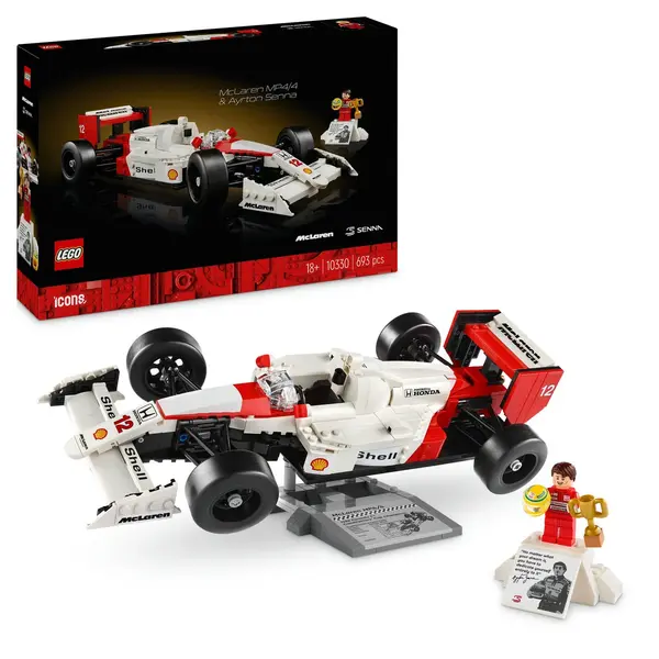 McLaren MP4 4 si Ayrton Senna