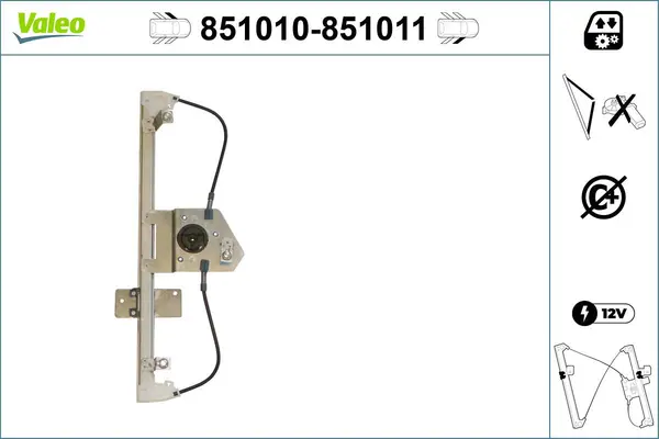 Mecanism actionare geam VALEO 851010