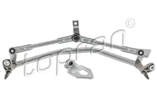 Mecanism stergator parbriz fata (fara motor) potrivit VW POLO IV 10.01-