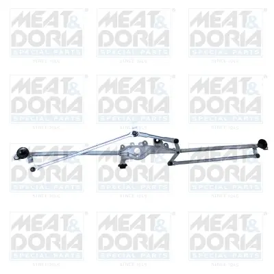 Mecanism stergator parbriz Fata (fara motoras) potrivit OPEL ASTRA J 09.09-