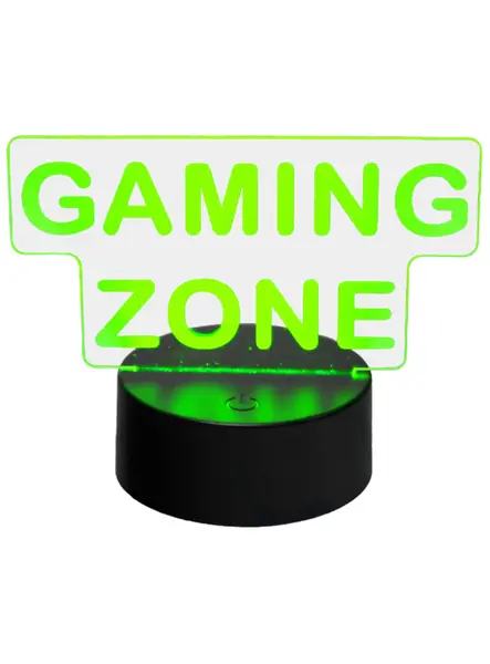 Mecharite 3d Led Lamp Gaming Zone