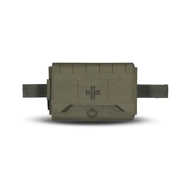 Med Pouch Orizontal PENTAGON MILES AMINA – Buzunar Medical MOLLE - RANGER GREEN (06E-RAL7013)