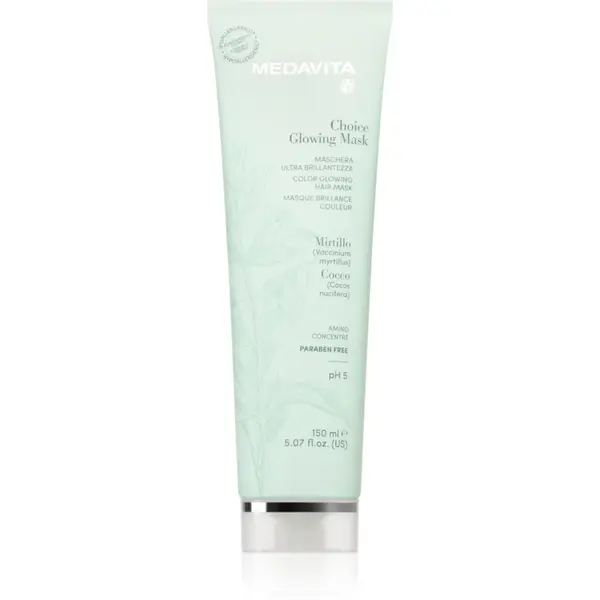 Medavita Choice Glowing Mask masca intensiva pentru un par stralucitor si catifelat 150 ml