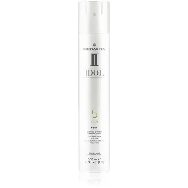 Medavita IDOL Satin fixativ ultra-uscat 500 ml