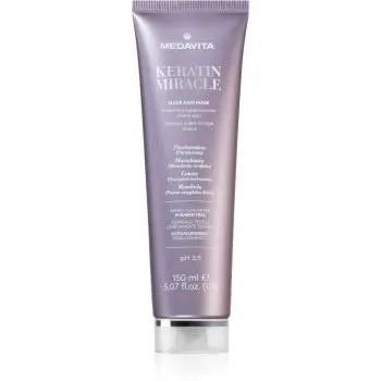 Medavita Keratin Miracle Sleek Hair Mask masca hidratanta pentru netezire