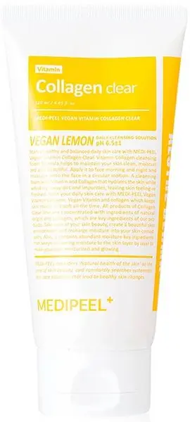 Medi-Peel Spumă de curățare facială vegană Vitamin Collagen Clear, 15 ml