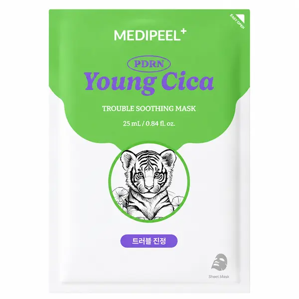 Medi-Peel – Young Cica PDRN Trouble Soothing Mask, 1 sheet