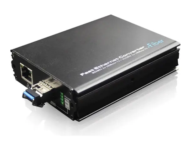 Media convertor, 20KM, 100Mbps cu port SFP, UOF7201E