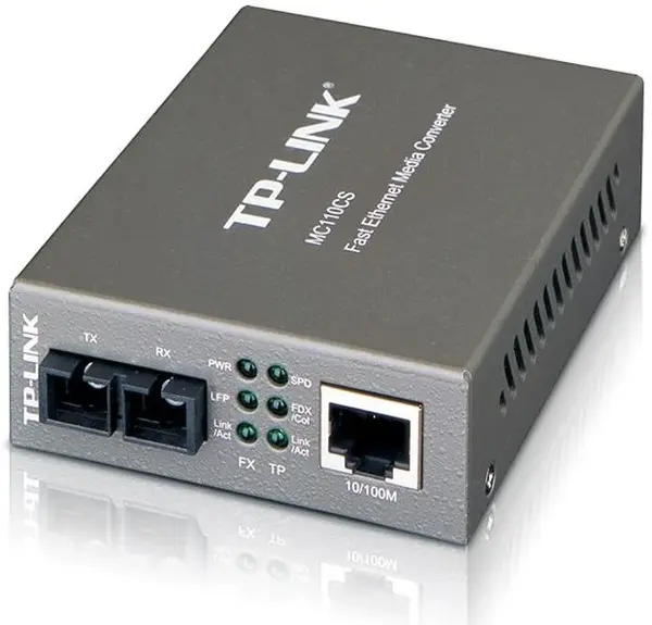 Media convertor, single mode, 100MB/s, 20km, 1310nm, consum 1.19W, Tp-Link MC110CS
