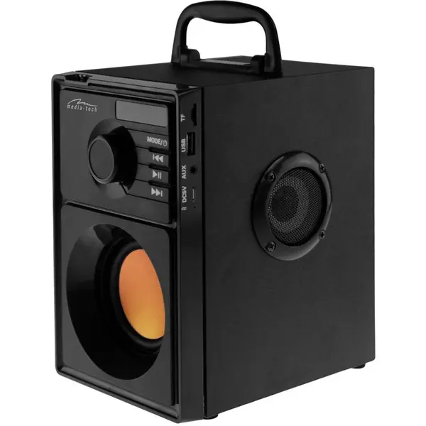 MEDIA TECH Boxa portabila Media Tech Boombox BT MT3145, Bluetooth, 15W, Mp3, FM, Negru