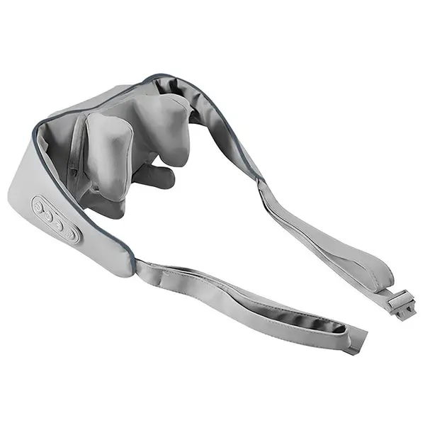 MEDIA TECH Dispozitiv pentru masaj umeri si gat Media Tech MT6533, 3 moduri, 3 viteze, 26 W, 6 capete de masaj, USB-C, gri