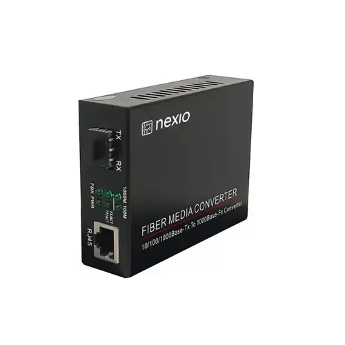 Mediaconvertor 10/100/1000M 1 port RJ45, 1 SLOT SFP - NEXIO