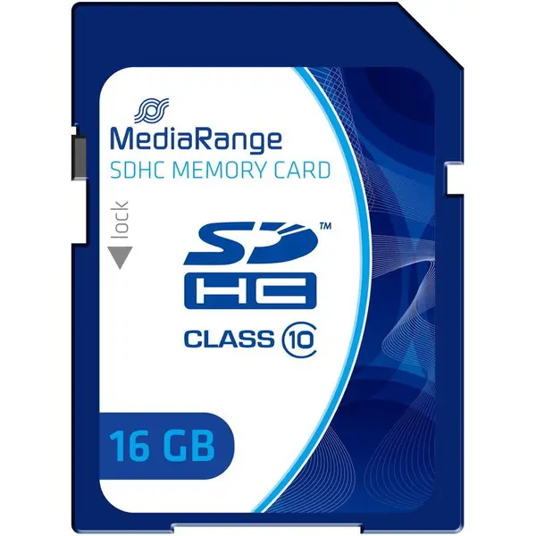 MediaRange Card de memorie MediaRange, 16GB, SDHC, Clasa 10
