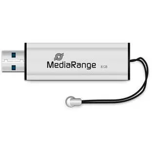 MediaRange Memorie externa MediaRange USB 3.0 flash drive, 8GB, Argintiu-Negru