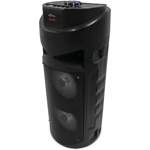 MEDIATECH Boxa Portabila Media-Tech Karaoke Partybox KEG BT, Radio, MP3 Player, 30W RMS, Difuzoare Stereo, Incinta Lemn, USB + Slot SD, Telecomanda, Antena, Negru